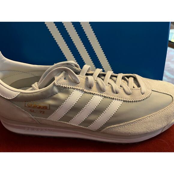NEW ADIDAS ORIGINALS SL 72 RS Sneakers M9 JI1281 Grey/White - Picture 6 of 9